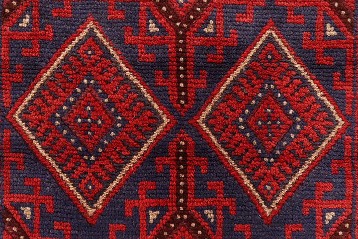 Multi Colored Mashwani 2' 4 x 11' 8 - No. 61911 - ALRUG Rug Store