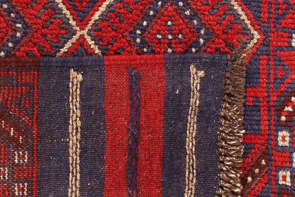 Multi Colored Mashwani 2' 4 x 11' 8 - No. 61911 - ALRUG Rug Store