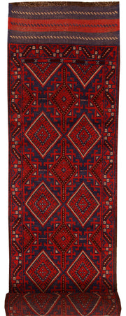 Multi Colored Mashwani 2' 4 x 11' 8 - No. 61911 - ALRUG Rug Store