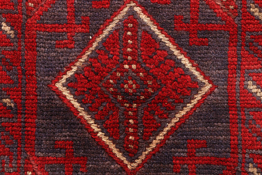 Multi Colored Mashwani 2' 2 x 12' 4 - No. 61912 - ALRUG Rug Store