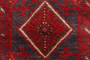 Multi Colored Mashwani 2' 2 x 12' 4 - No. 61912 - ALRUG Rug Store