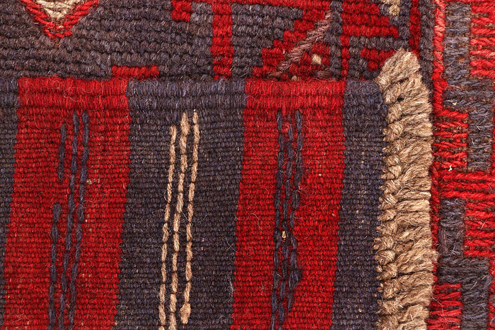 Multi Colored Mashwani 2' 2 x 12' 4 - No. 61912 - ALRUG Rug Store