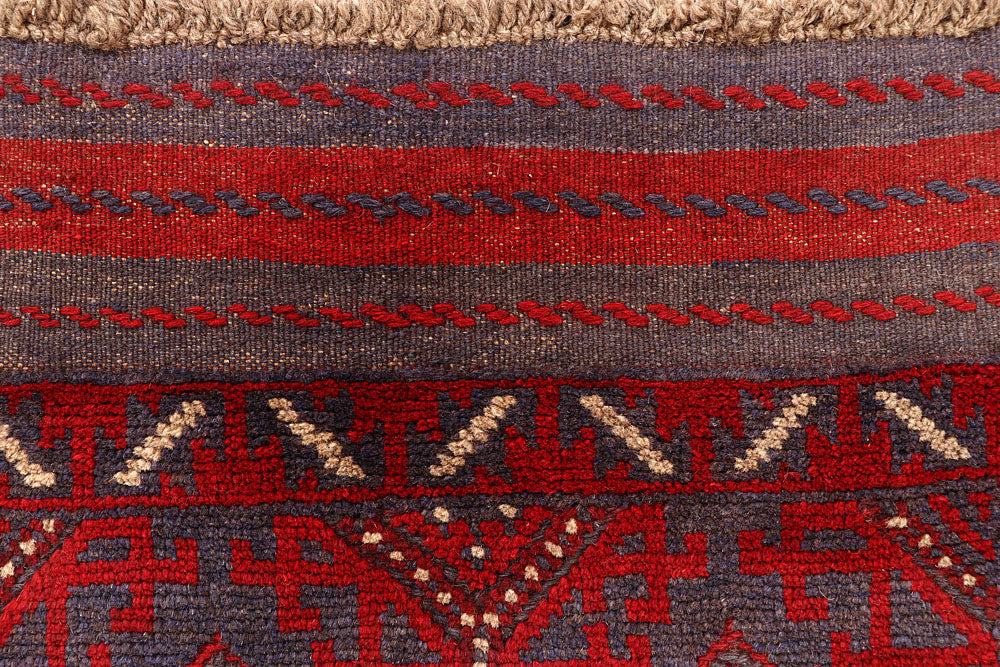 Multi Colored Mashwani 2' 2 x 11' 8 - No. 61918 - ALRUG Rug Store