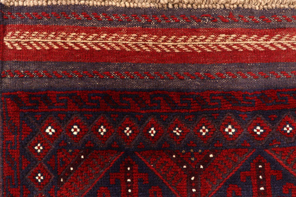 Multi Colored Mashwani 2' 4 x 11' 9 - No. 61926 - ALRUG Rug Store