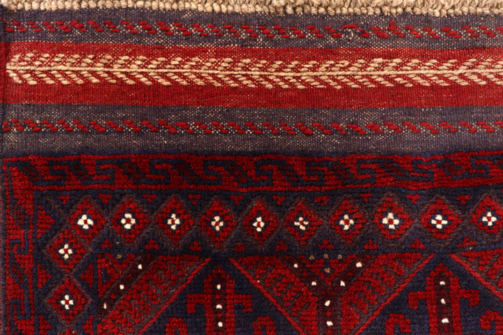 Multi Colored Mashwani 2' 4 x 11' 9 - No. 61926 - ALRUG Rug Store