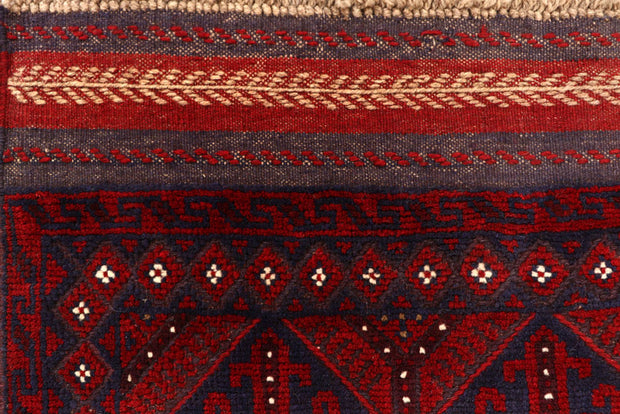 Multi Colored Mashwani 2' 4 x 11' 9 - No. 61926 - ALRUG Rug Store
