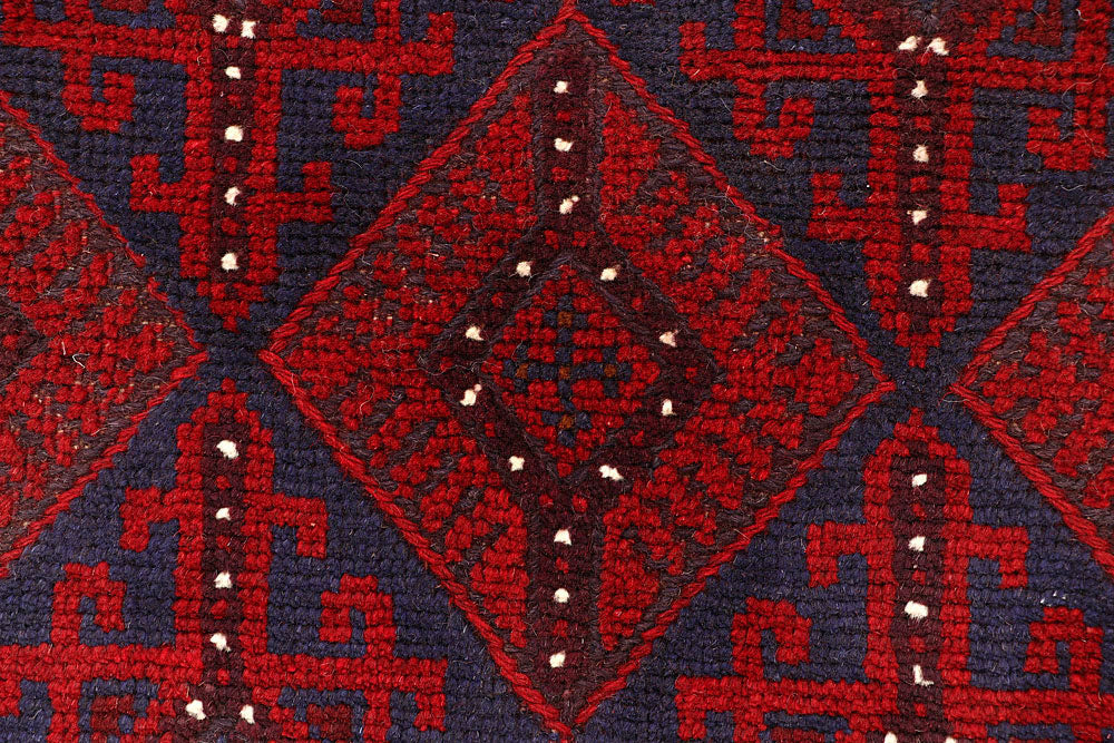 Multi Colored Mashwani 2' 4 x 11' 9 - No. 61926 - ALRUG Rug Store