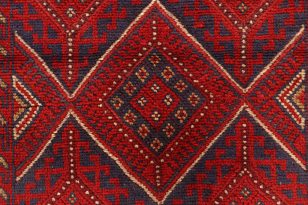 Multi Colored Mashwani 2' 5 x 11' 9 - No. 61927 - ALRUG Rug Store