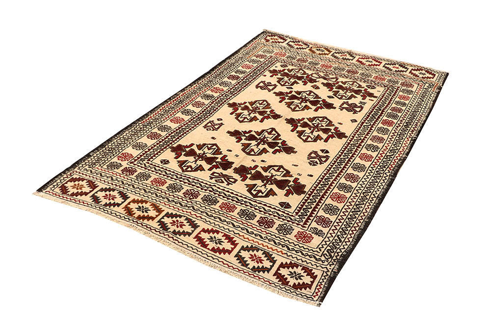 Wheat Soumak 4' x 6' 1 - No. 61928 - ALRUG Rug Store