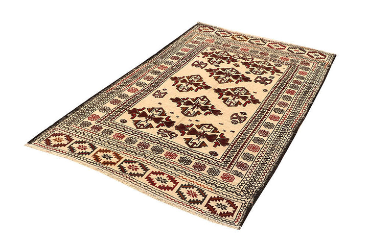 Wheat Soumak 4' x 6' 1 - No. 61928 - ALRUG Rug Store