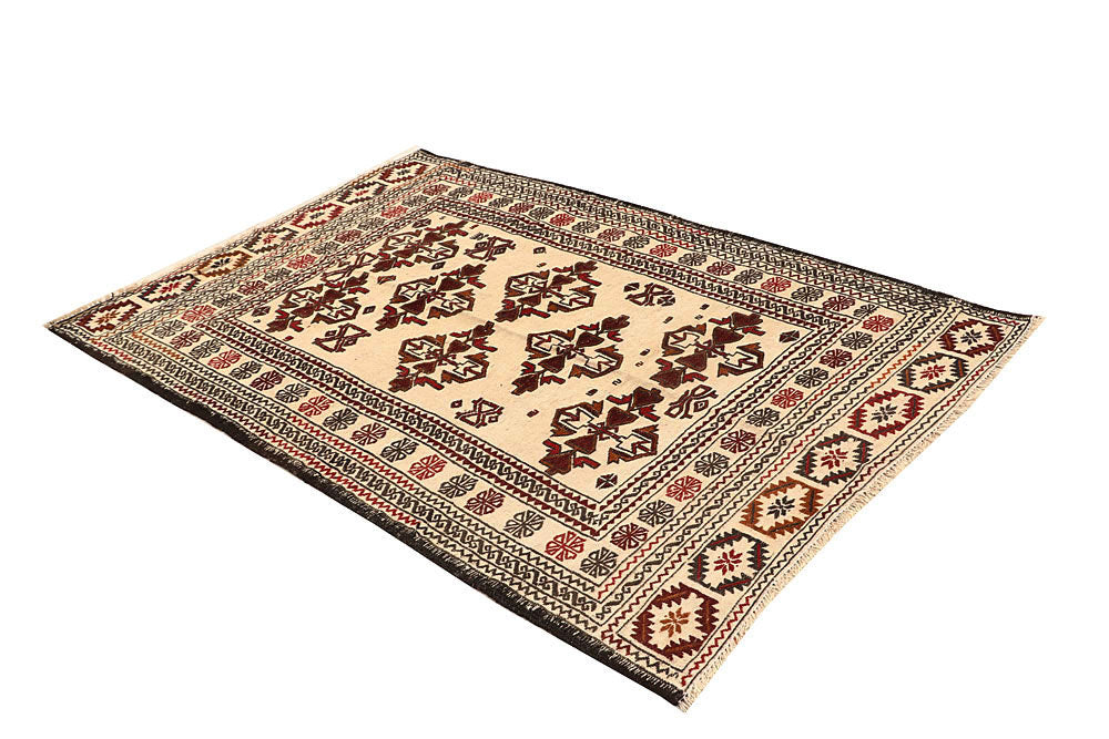 Wheat Soumak 4' x 6' 1 - No. 61928 - ALRUG Rug Store