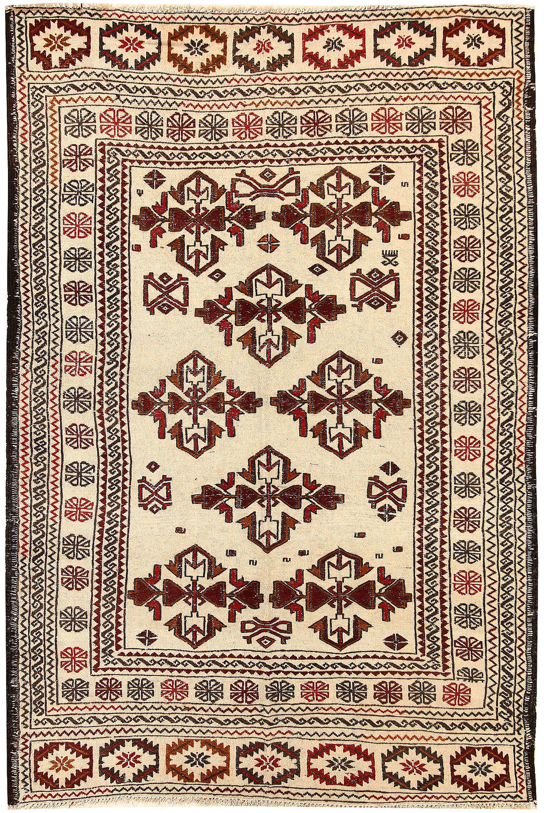 Wheat Soumak 4' x 6' 1 - No. 61928 - ALRUG Rug Store