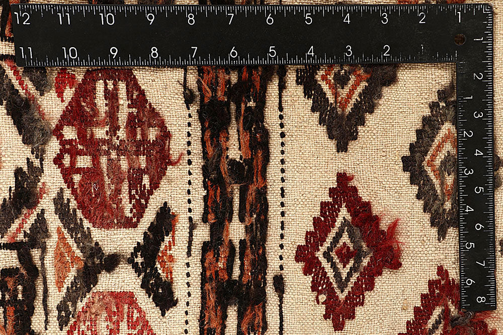 Bisque Soumak 4' 2 x 5' 10 - No. 61929 - ALRUG Rug Store