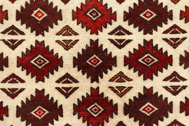 Blanched Almond Soumak 4' 7 x 6' 6 - No. 61930 - ALRUG Rug Store