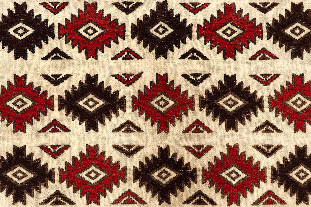 Blanched Almond Soumak 4' x 6' 4 - No. 61931 - ALRUG Rug Store