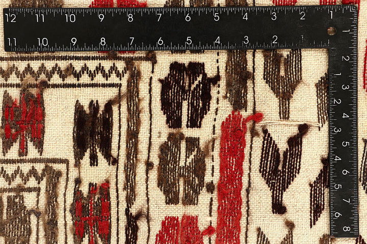 Blanched Almond Soumak 4' x 6' 4 - No. 61931 - ALRUG Rug Store