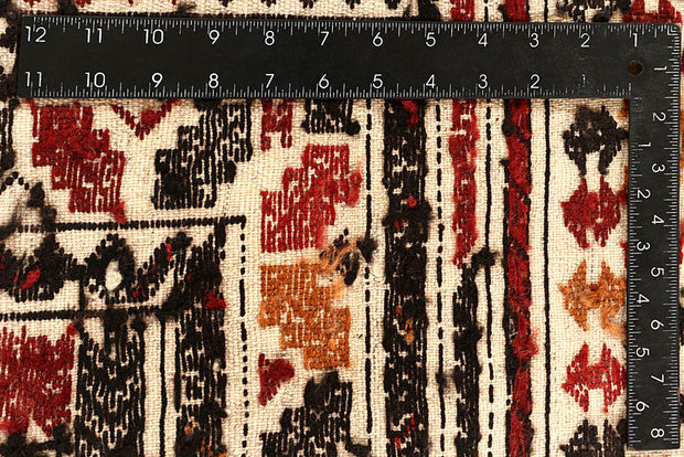 Blanched Almond Soumak 3' 11 x 6' 1 - No. 61934 - ALRUG Rug Store