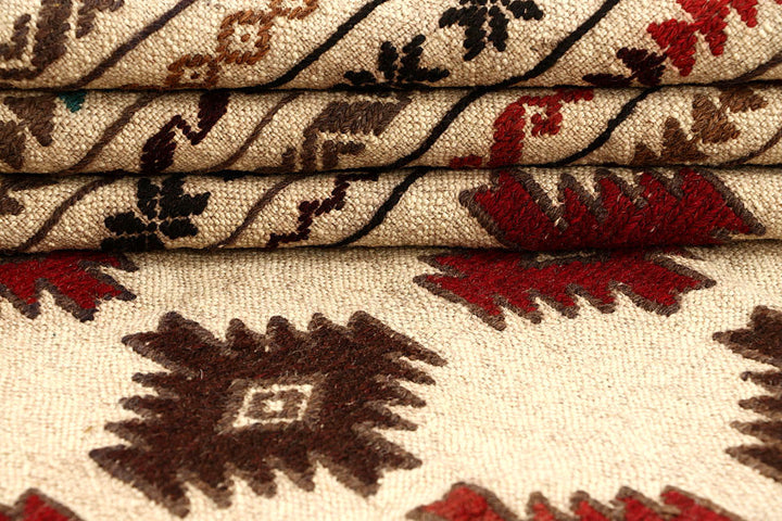 Old Lace Soumak 4' 2 x 5' 9 - No. 61936 - ALRUG Rug Store