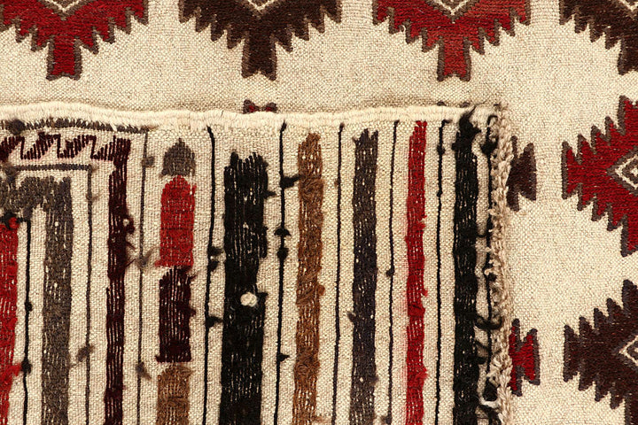 Old Lace Soumak 4' 2 x 5' 9 - No. 61936 - ALRUG Rug Store