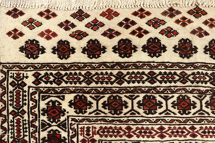 Old Lace Soumak 3' 7 x 5' 11 - No. 61937 - ALRUG Rug Store