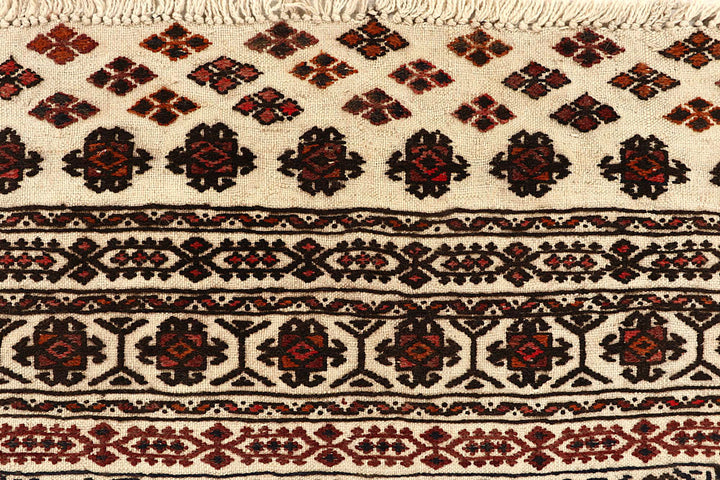 Old Lace Soumak 3' 7 x 5' 11 - No. 61937 - ALRUG Rug Store