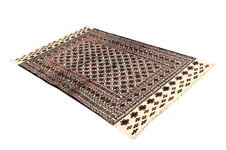 Old Lace Soumak 3' 7 x 5' 11 - No. 61937 - ALRUG Rug Store