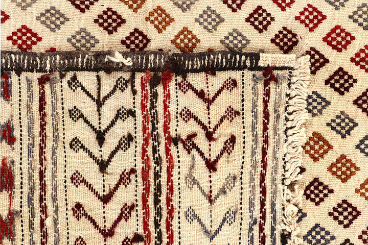 Old Lace Soumak 4' 1 x 5' 9 - No. 61940 - ALRUG Rug Store