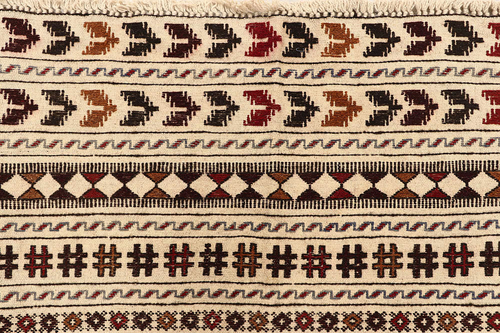 Old Lace Soumak 4' 3 x 5' 9 - No. 61941 - ALRUG Rug Store