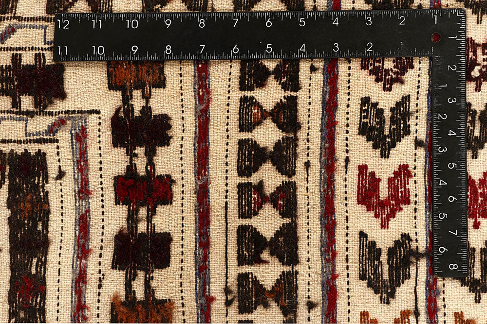 Old Lace Soumak 4' 3 x 5' 9 - No. 61941 - ALRUG Rug Store