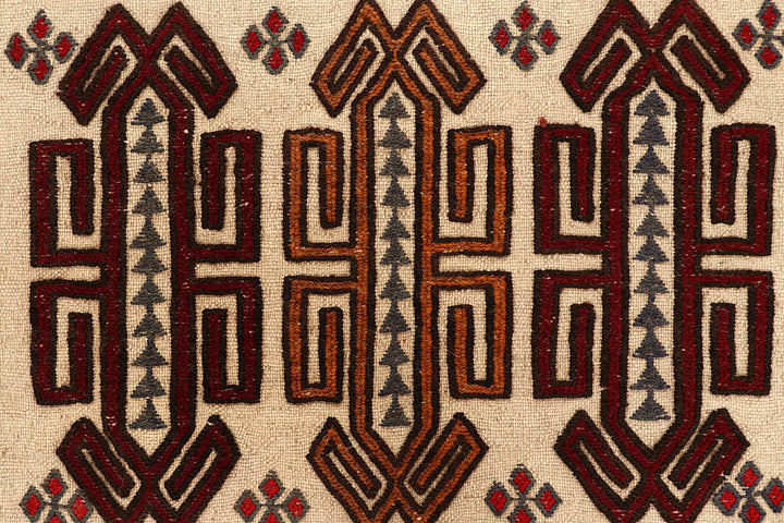 Old Lace Soumak 4' 3 x 5' 8 - No. 61942 - ALRUG Rug Store