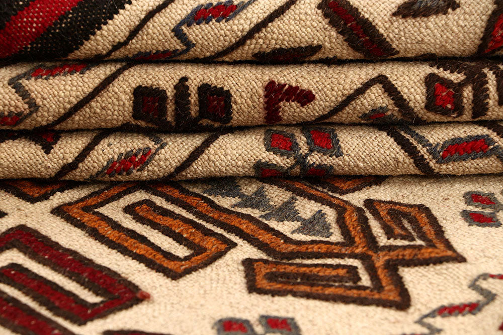 Old Lace Soumak 4' 3 x 5' 8 - No. 61942 - ALRUG Rug Store