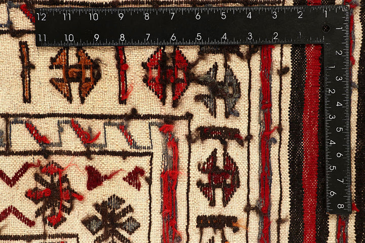 Old Lace Soumak 4' 3 x 5' 8 - No. 61942 - ALRUG Rug Store