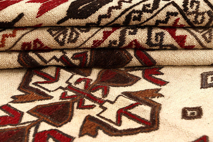 Old Lace Soumak 3' 11 x 5' 6 - No. 61946 - ALRUG Rug Store