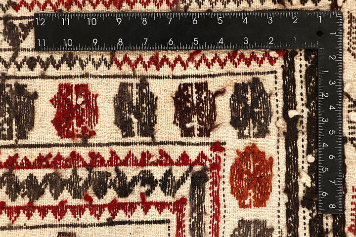 Old Lace Soumak 3' 11 x 5' 6 - No. 61946 - ALRUG Rug Store