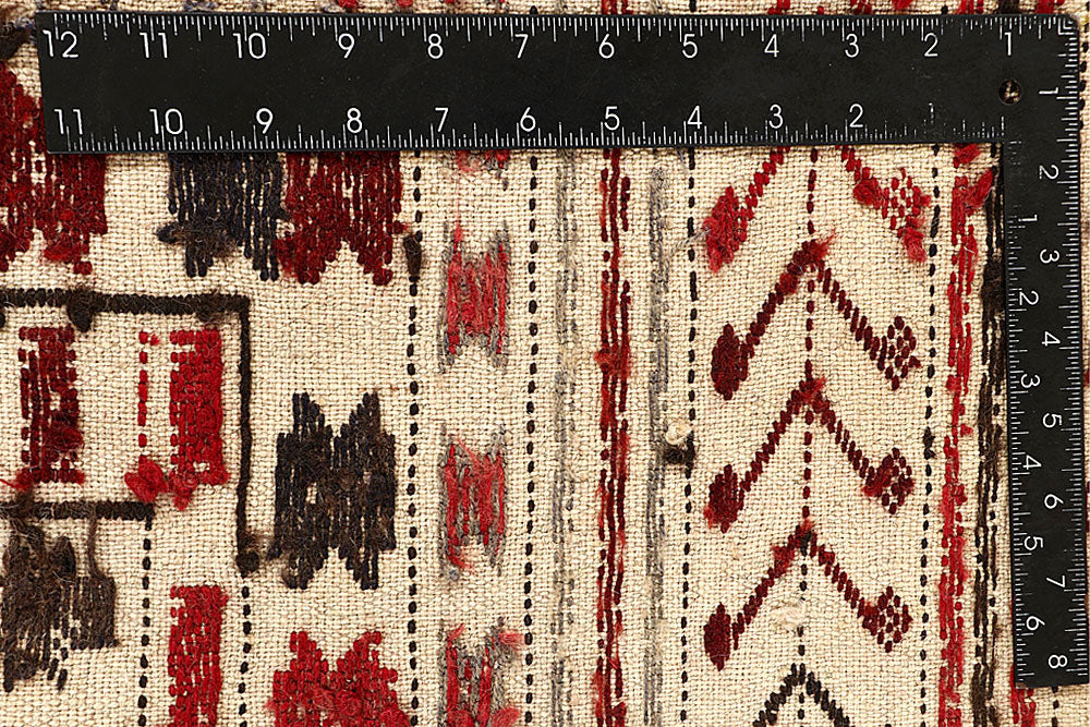 Old Lace Soumak 4' 2 x 6' - No. 61947 - ALRUG Rug Store