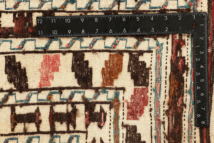 Old Lace Soumak 4' x 6' 2 - No. 61948 - ALRUG Rug Store