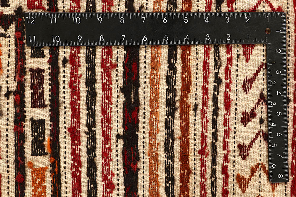 Old Lace Soumak 4' 2 x 5' 10 - No. 61949 - ALRUG Rug Store