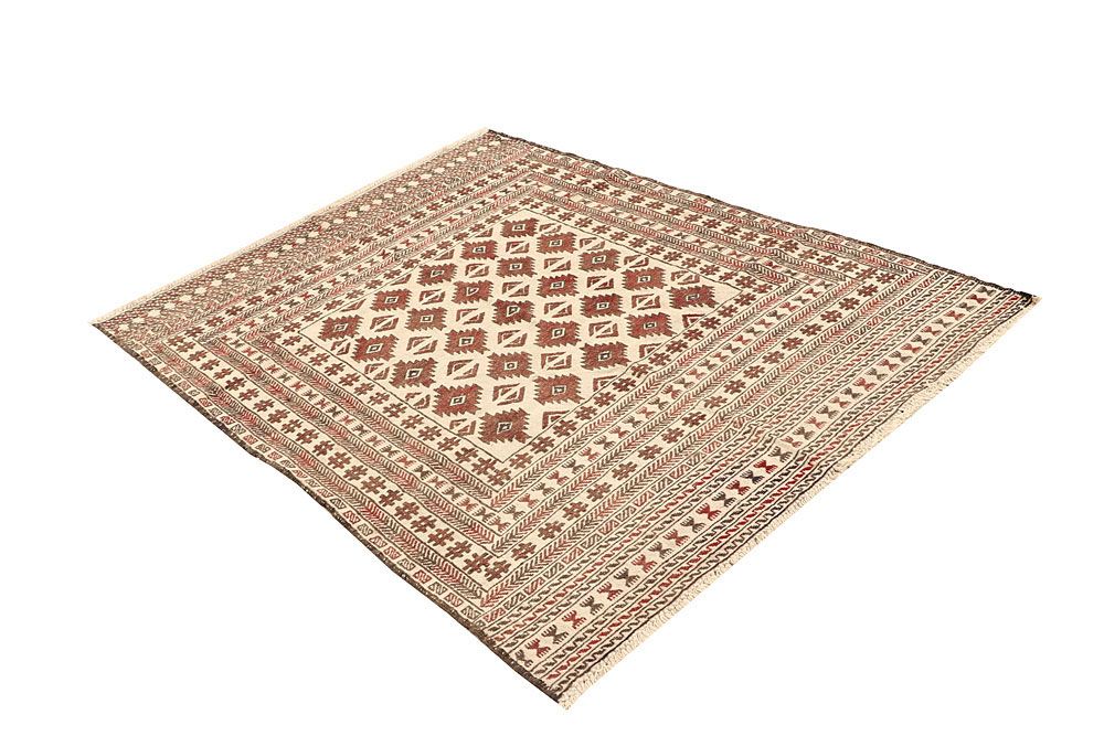 Soumak 4' 1 x 5' 7 - No. 61950 - ALRUG Rug Store