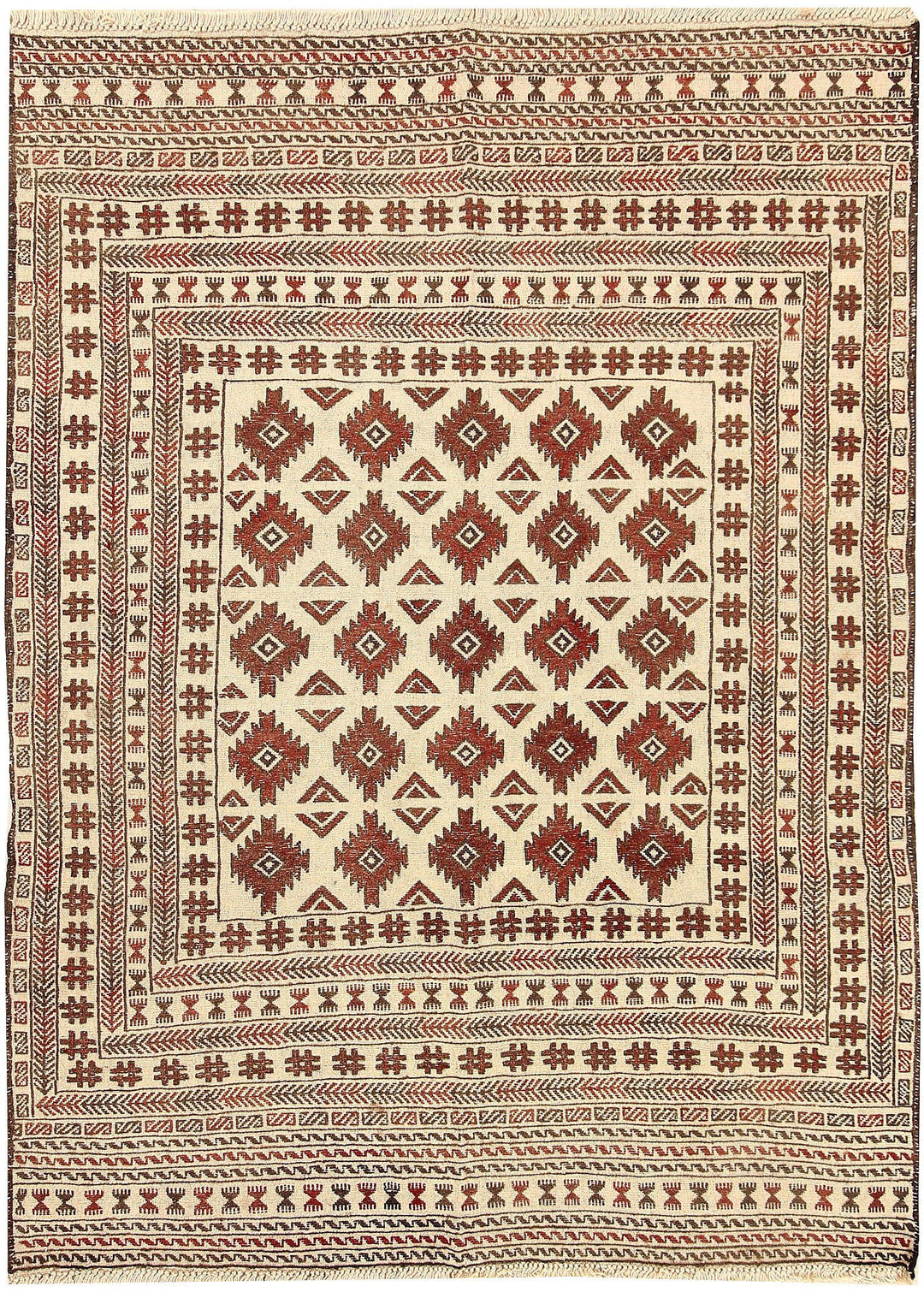 Soumak 4' 1 x 5' 7 - No. 61950 - ALRUG Rug Store