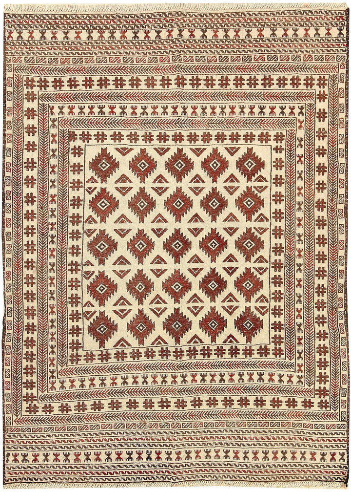 Soumak 4' 1 x 5' 7 - No. 61950 - ALRUG Rug Store