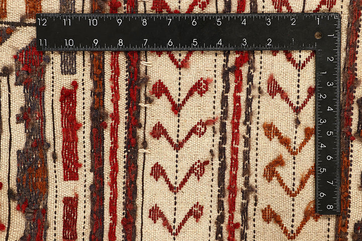 Old Lace Soumak 4' 2 x 5' 7 - No. 61951 - ALRUG Rug Store