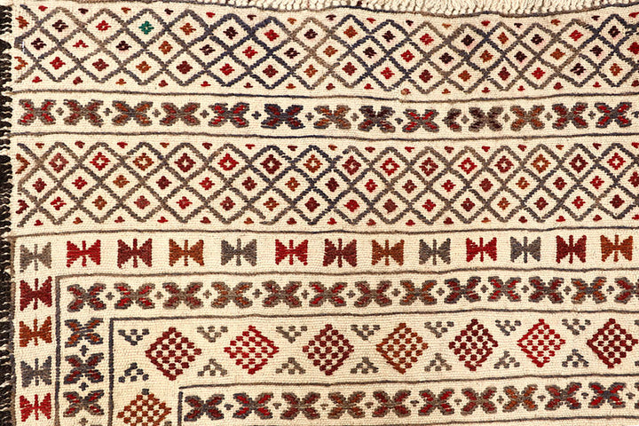 Old Lace Soumak 4' 2 x 5' 8 - No. 61952 - ALRUG Rug Store