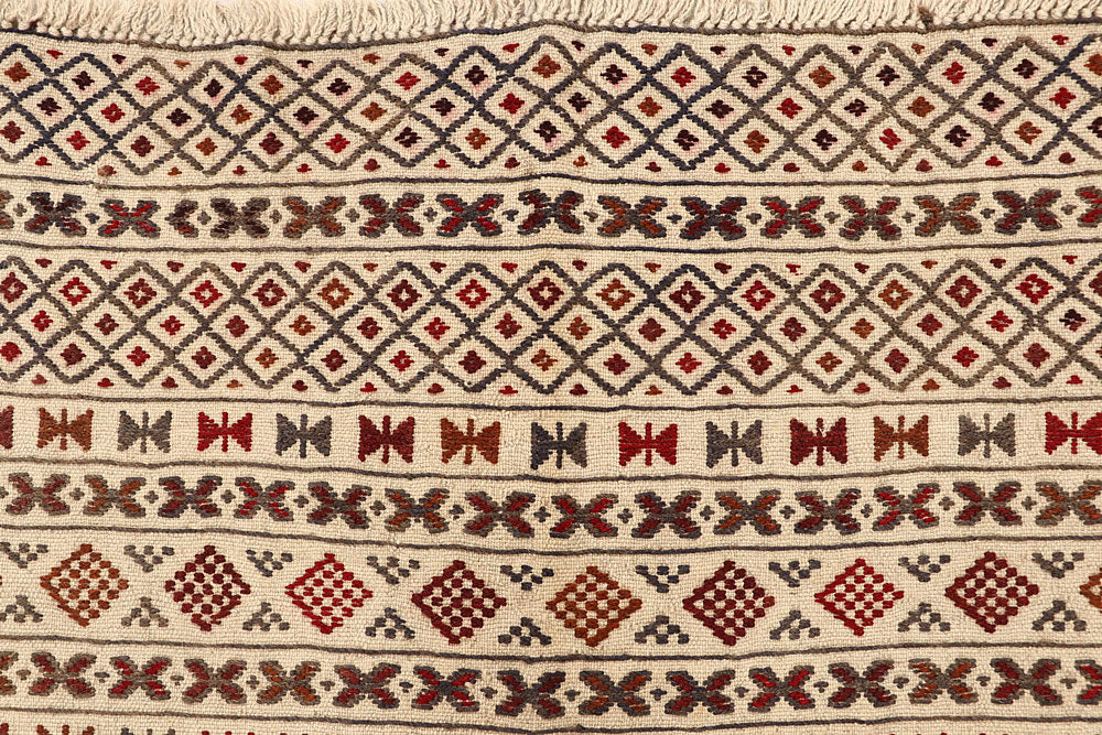 Old Lace Soumak 4' 2 x 5' 8 - No. 61952 - ALRUG Rug Store