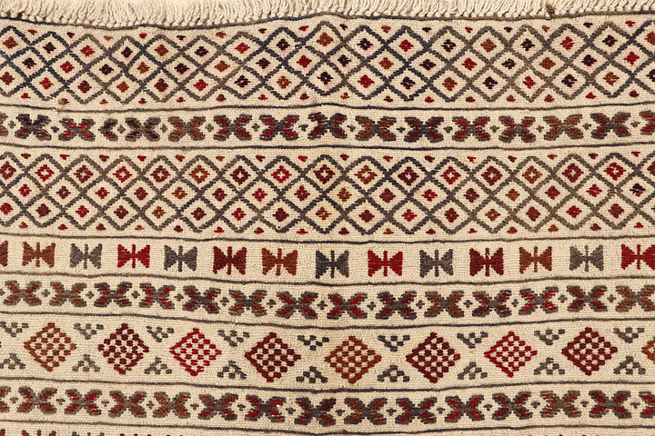 Old Lace Soumak 4' 2 x 5' 8 - No. 61952 - ALRUG Rug Store