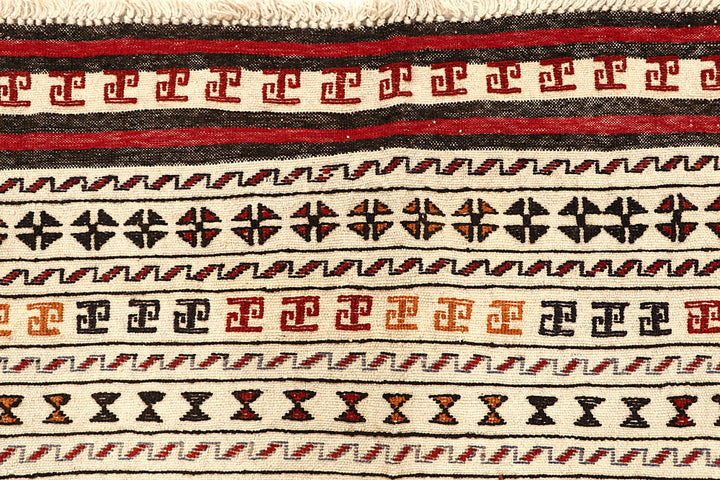 Old Lace Soumak 4' 3 x 5' 6 - No. 61954 - ALRUG Rug Store