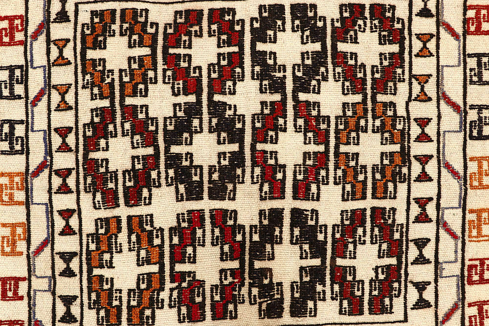 Old Lace Soumak 4' 3 x 5' 6 - No. 61954 - ALRUG Rug Store