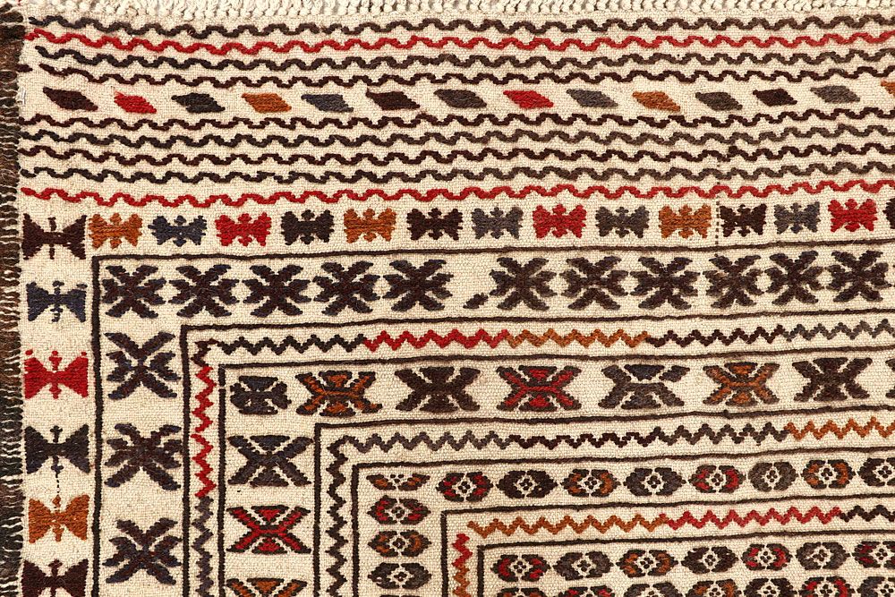 Soumak 4' 5 x 5' 5 - No. 61955 - ALRUG Rug Store