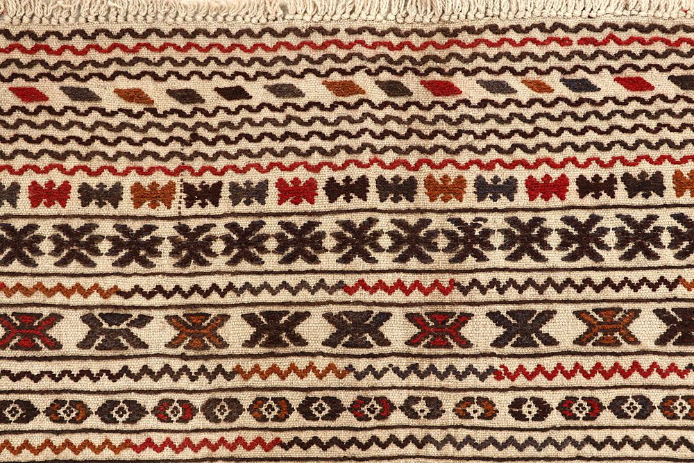 Soumak 4' 5 x 5' 5 - No. 61955 - ALRUG Rug Store