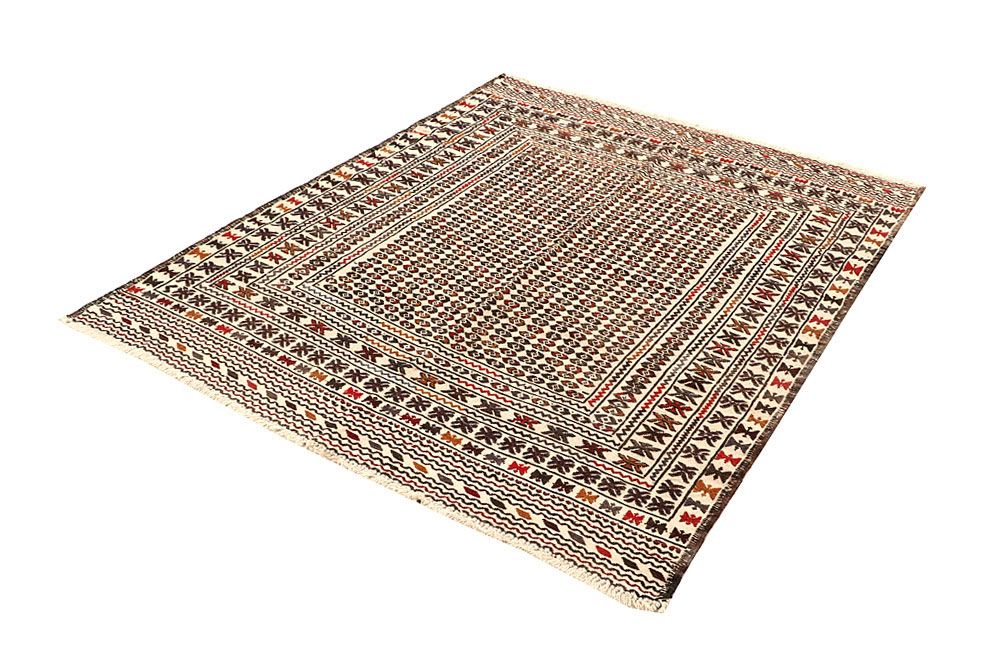 Soumak 4' 5 x 5' 5 - No. 61955 - ALRUG Rug Store