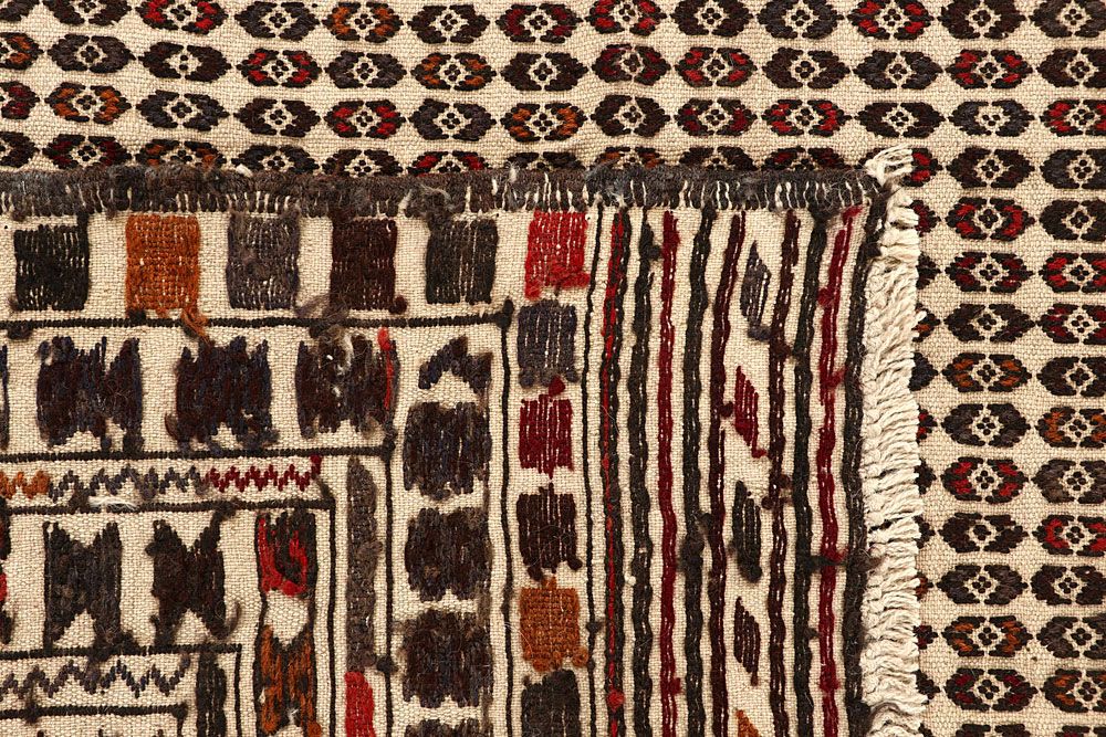 Soumak 4' 5 x 5' 5 - No. 61955 - ALRUG Rug Store